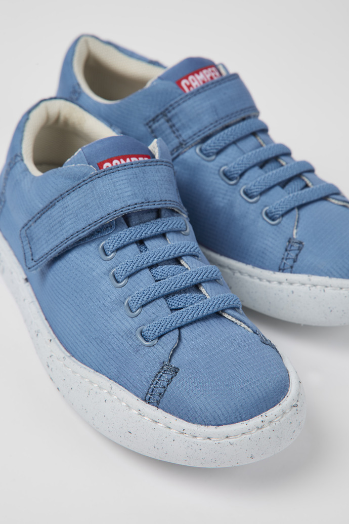 Camper Peu Touring - Blauer Kinderschuh aus Textil