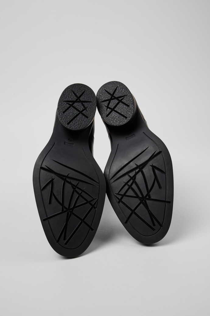 Camper Bonnie - Schwarzer Damenstiefel aus Leder