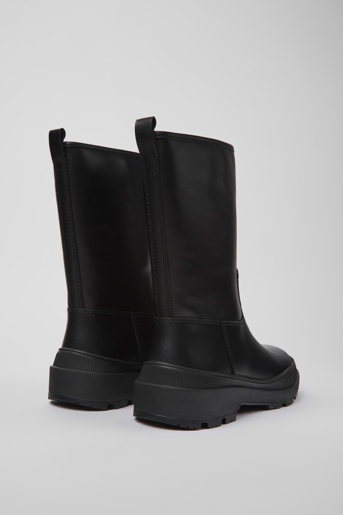 Camper Brutus Trek MICHELIN - Schwarzer Damenstiefel aus Leder