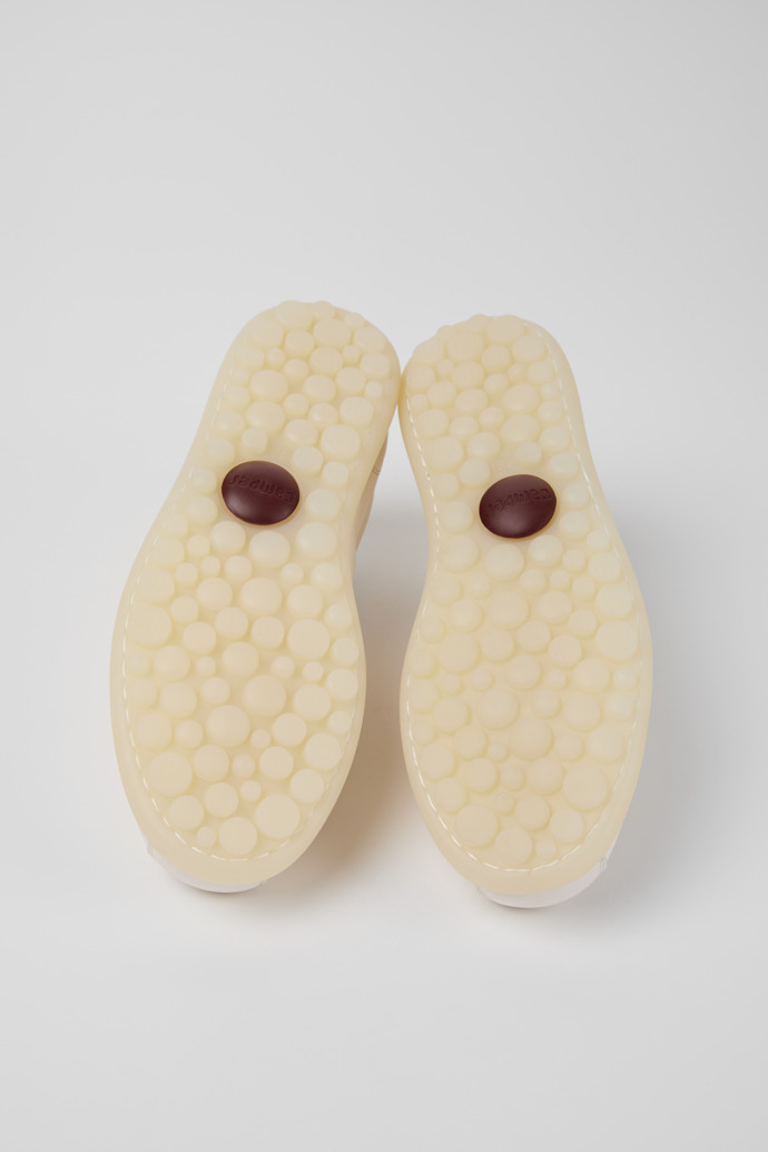 Camper Pelotas - Weißer Lederschuh für Damen.