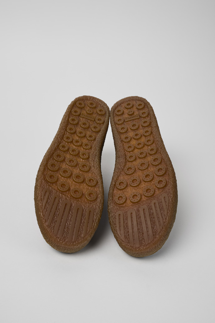 Camper Peu Terreno - Blauer Herrenschuh aus Nubukleder.