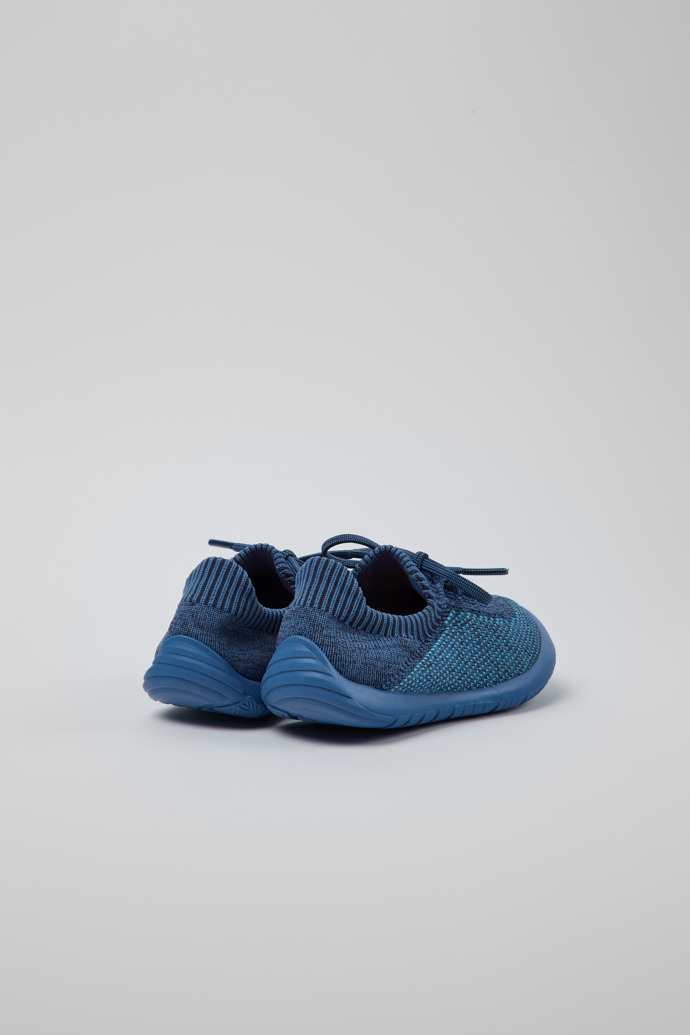 Camper Peu - Blauer Kindersneaker aus Strick.