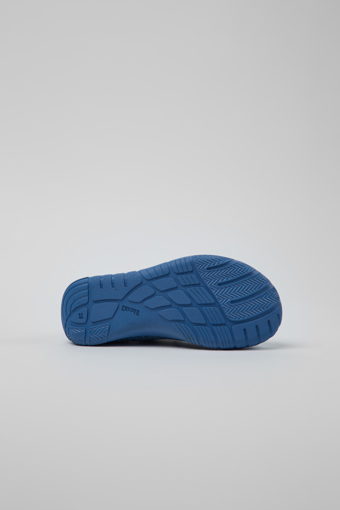 Camper Peu - Blauer Kindersneaker aus Strick.