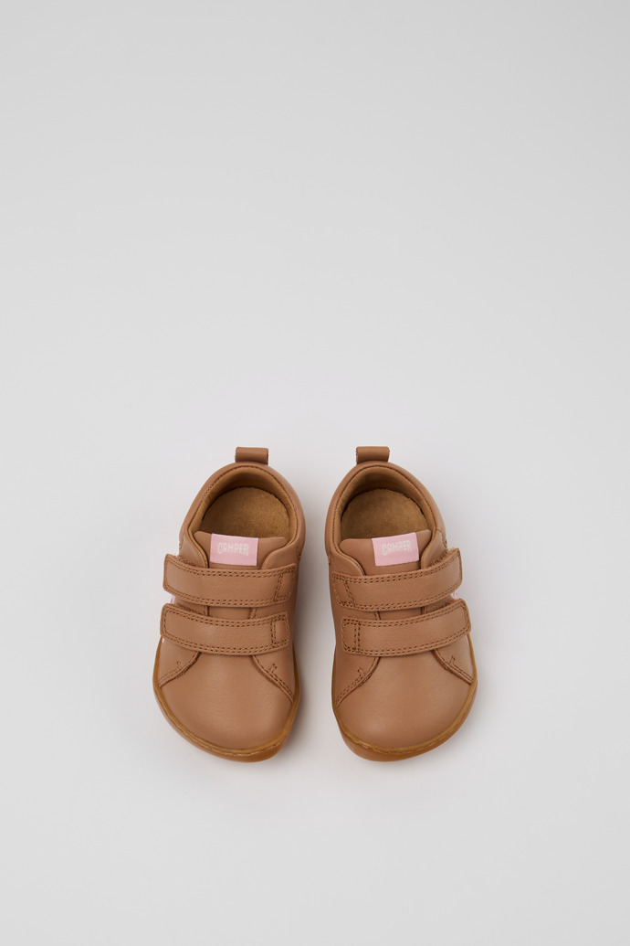 Camper Twins - Mehrfarbige Kindersneaker aus Leder.