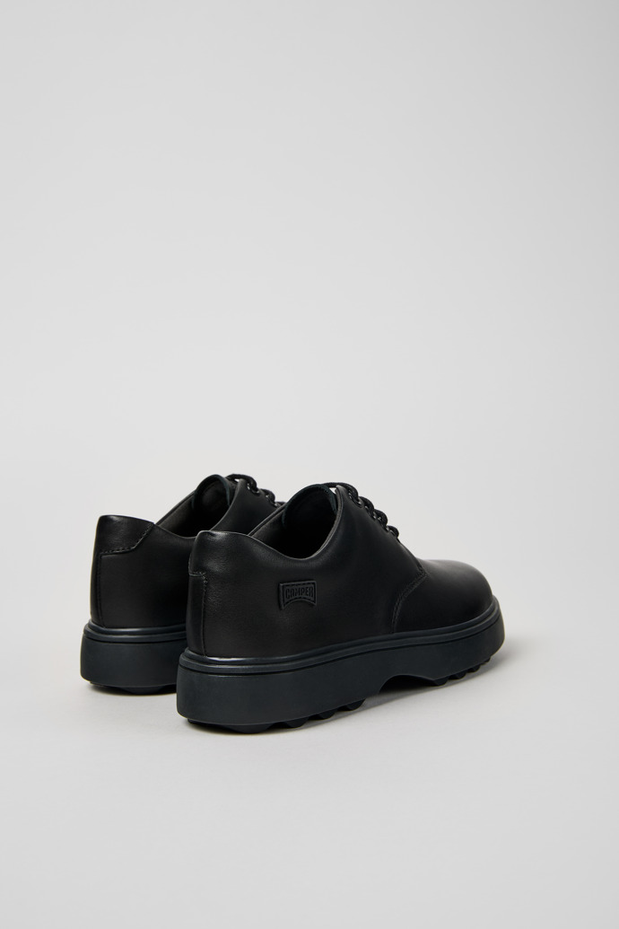 Camper Norte - Schwarzer Kinderschuh aus Leder.