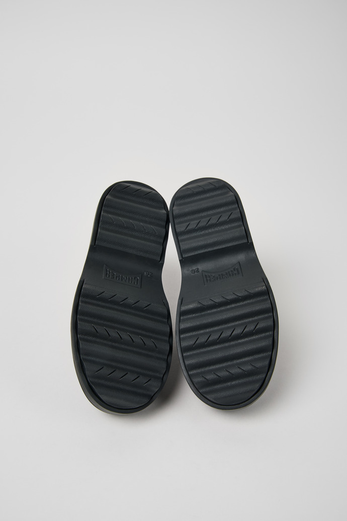 Camper Norte - Schwarzer Kinderschuh aus Leder.