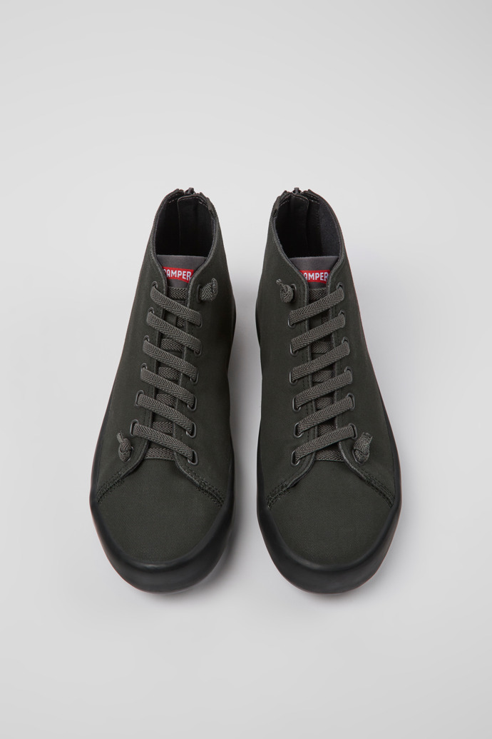 Camper Andratx - Grauer High-Top-Sneaker aus Textil für Herren.