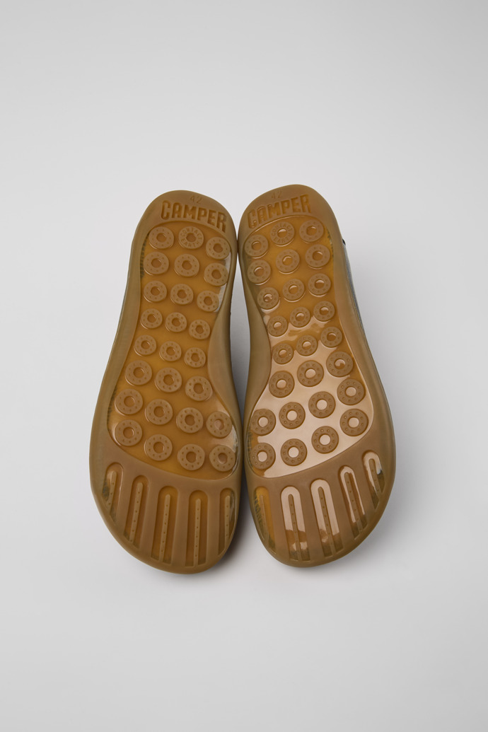 Camper Twins - Schwarzer Herrenschuh aus Leder.