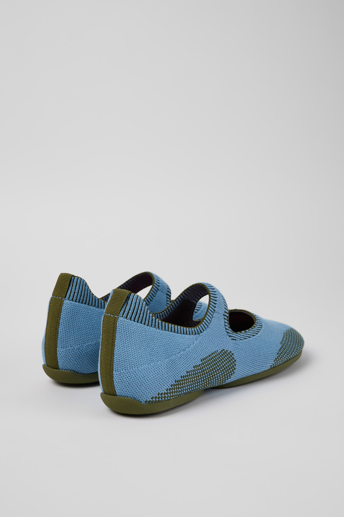 Camper Right - Mehrfarbiger Mary Jane-Damenschuh aus Textil