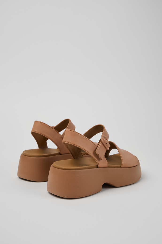 Camper Tasha - Nudenledersandalen für Damen.