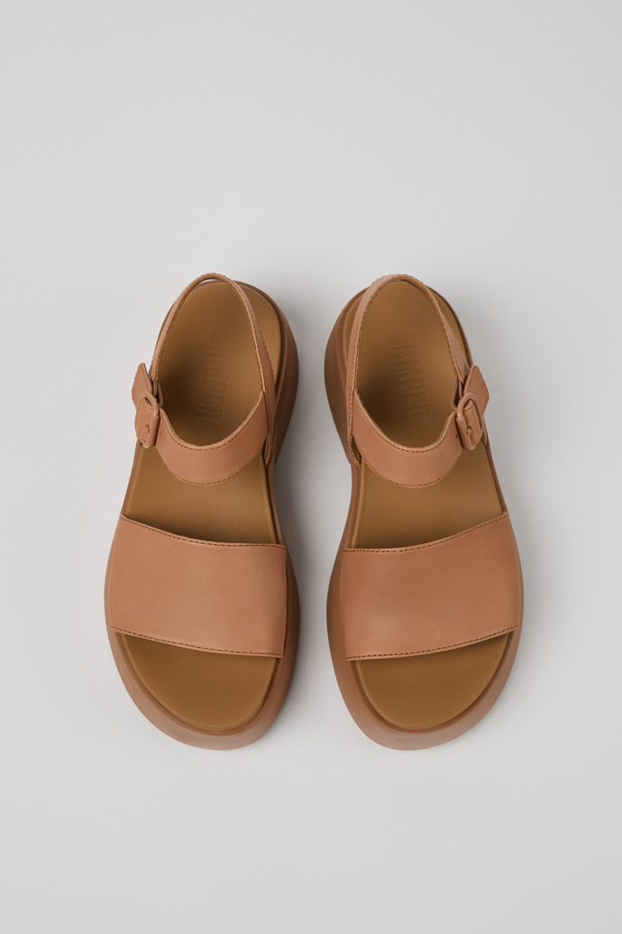 Camper Tasha - Nudenledersandalen für Damen.