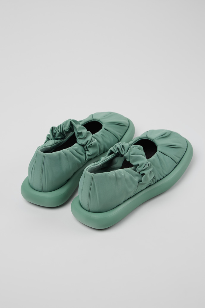 Camper Onda - Grüner Ballerina aus Recycling-PET für Damen.