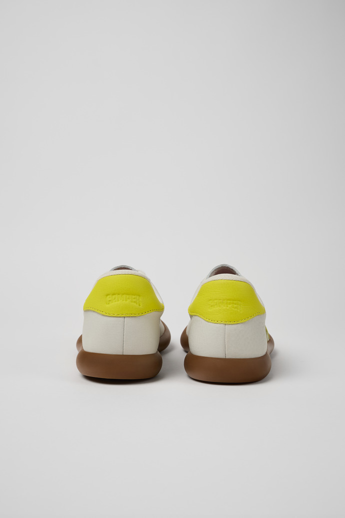Camper Pelotas Soller - Weiße Ledersneaker für Damen