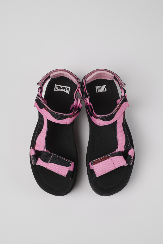 Camper Twins - Mehrfarbige Damensandalen aus Textil