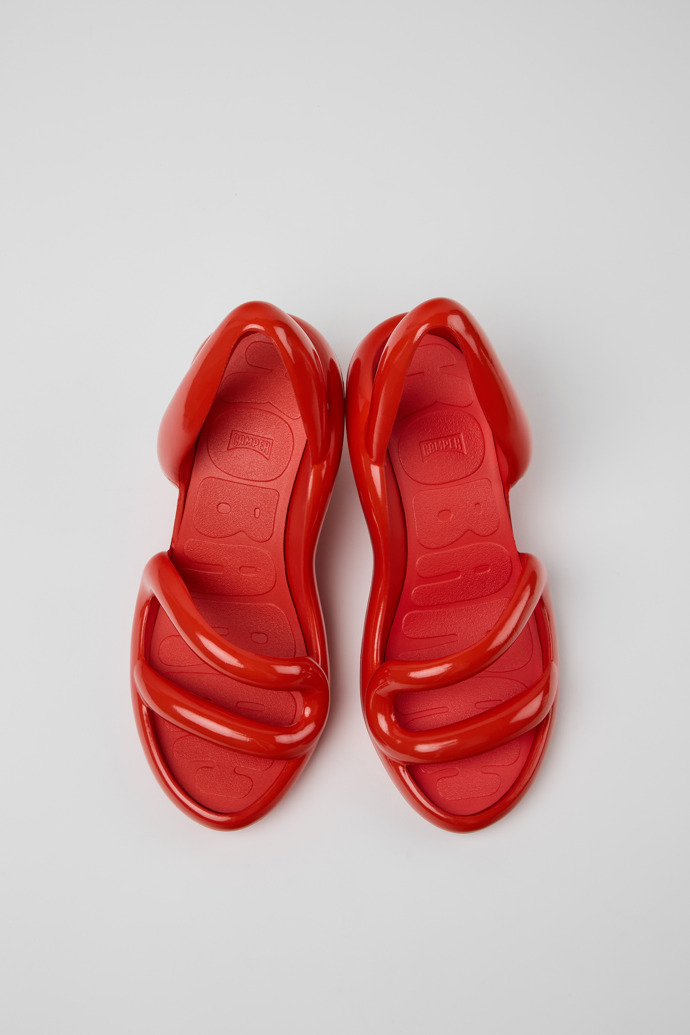 Camper Kobarah - Rote Unisex-Sandale.