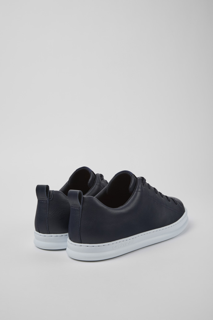 Camper Runner - Blauer Herrensneaker aus Leder.