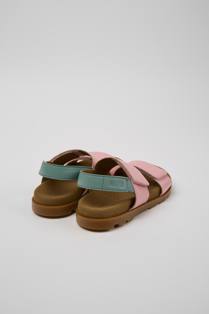Camper Brutus Sandal - Mehrfarbige Kindersandale aus Leder.