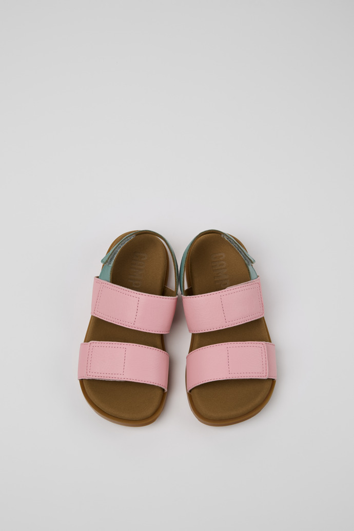 Camper Brutus Sandal - Mehrfarbige Kindersandale aus Leder.