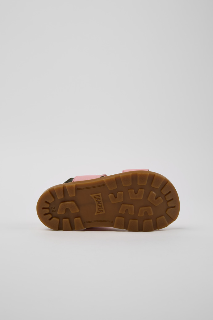 Camper Brutus Sandal - Mehrfarbige Kindersandale aus Leder.