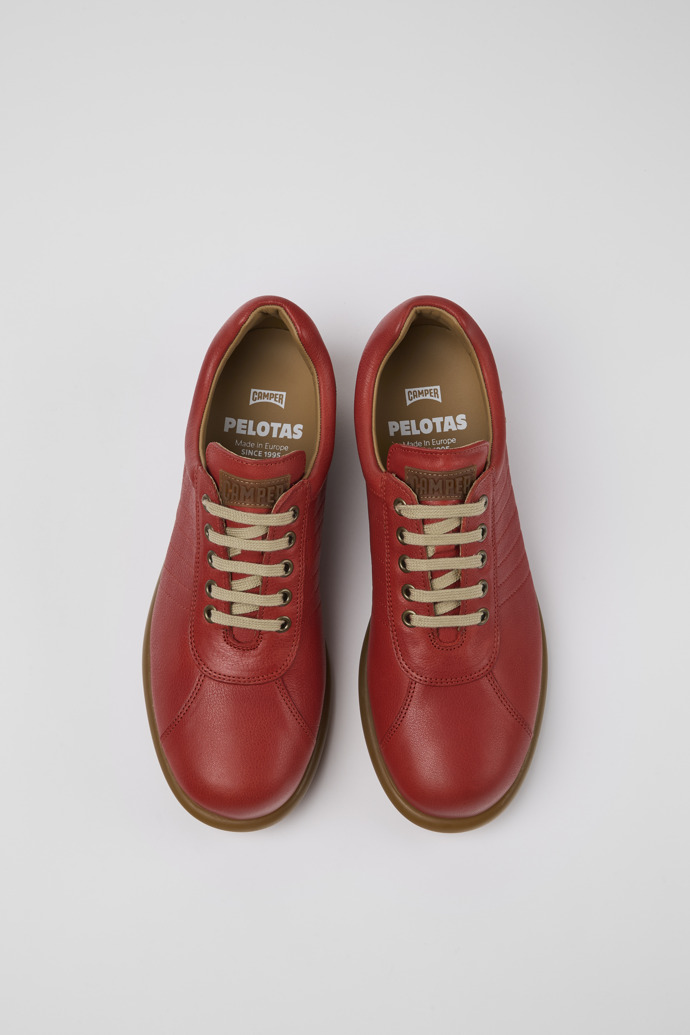 Camper Pelotas - Roter Oxfordsneaker aus Leder für Herren