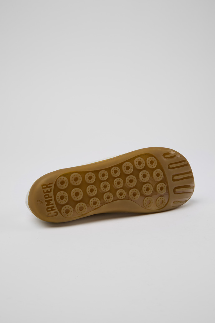Camper Peu - Weißer Damenschuh aus Leder.