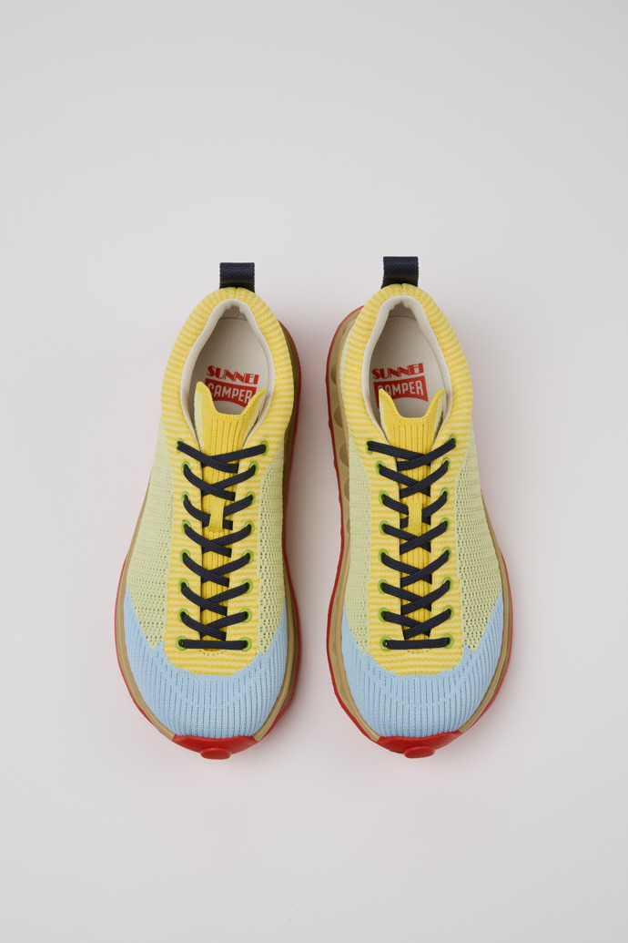 Camper Camper x SUNNEI - PELOTISSIMA - Mehrfarbiger Damessneaker aus Textil.