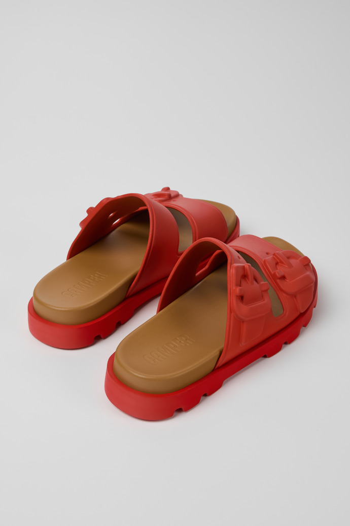Camper Brutus Sandal - Rote EVA-Sandalen für Damen.