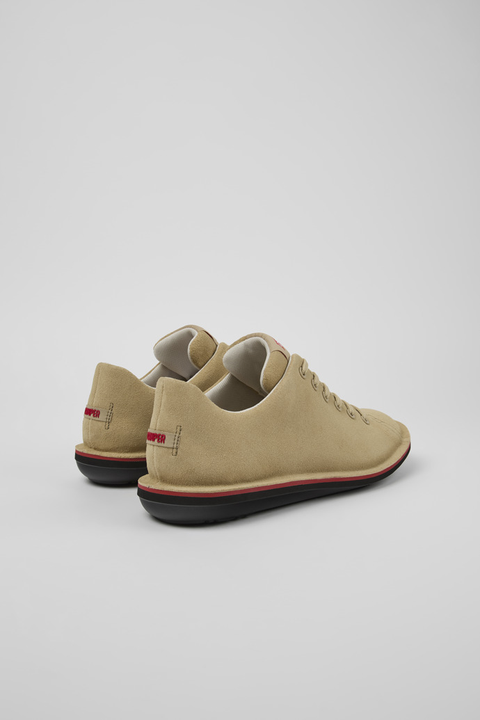 Camper Beetle - Beiger Herrenschuh aus Leder