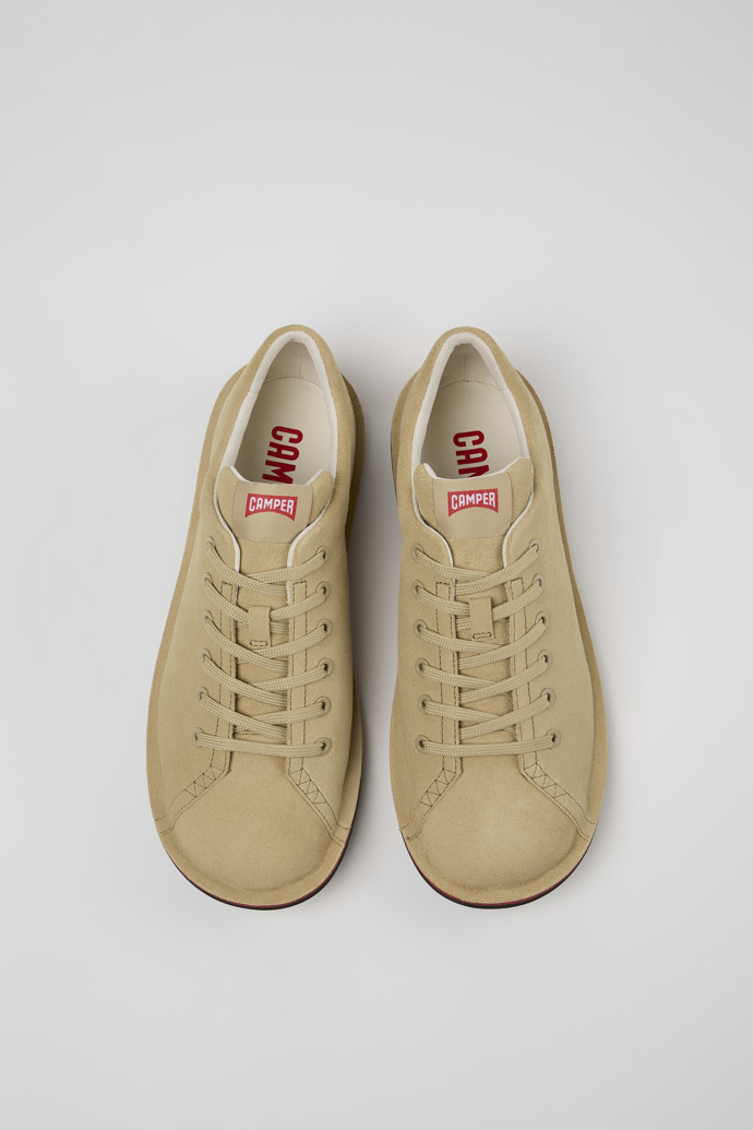 Camper Beetle - Beiger Herrenschuh aus Leder