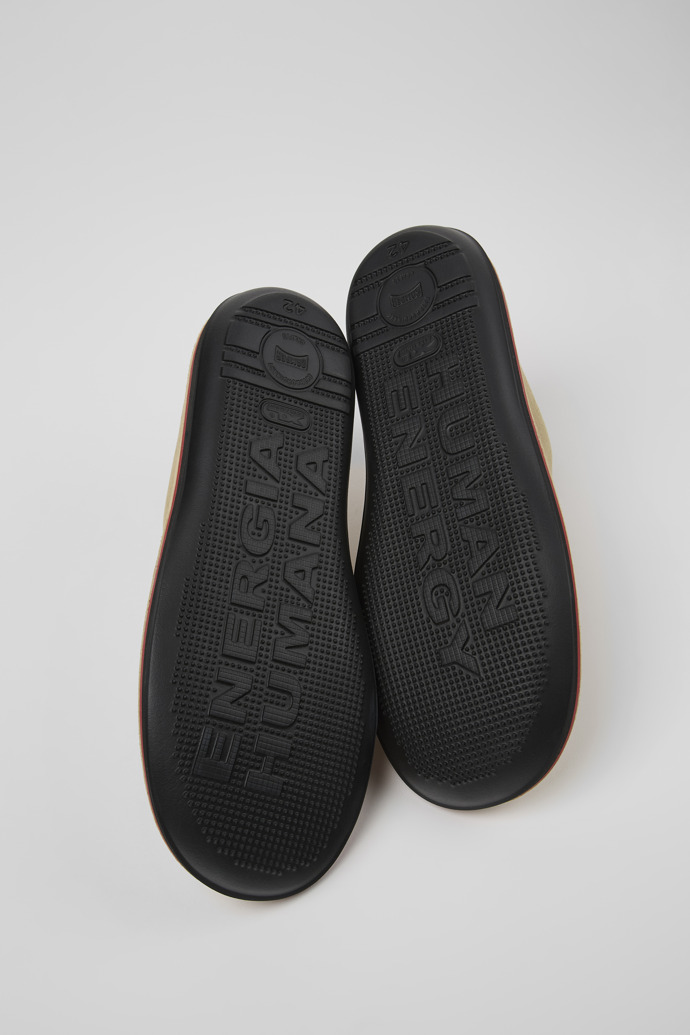 Camper Beetle - Beiger Herrenschuh aus Leder