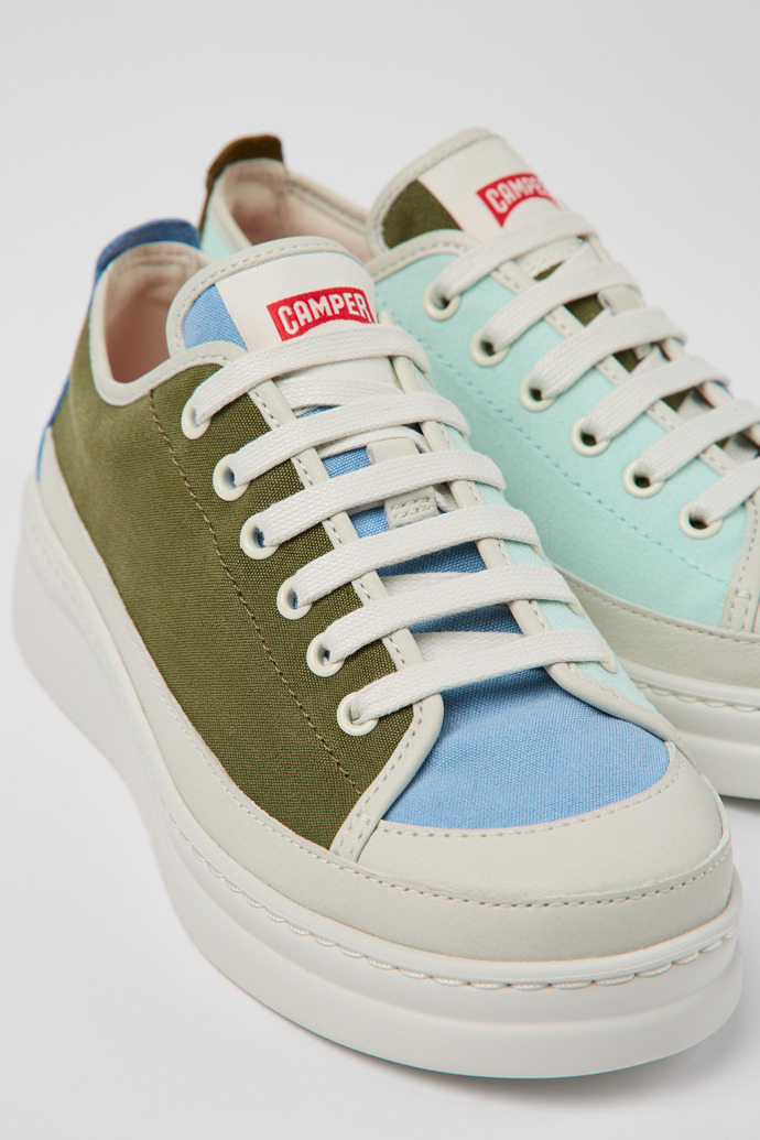 Camper Twins - Mehrfarbiger Damensneaker aus Textil/Leder