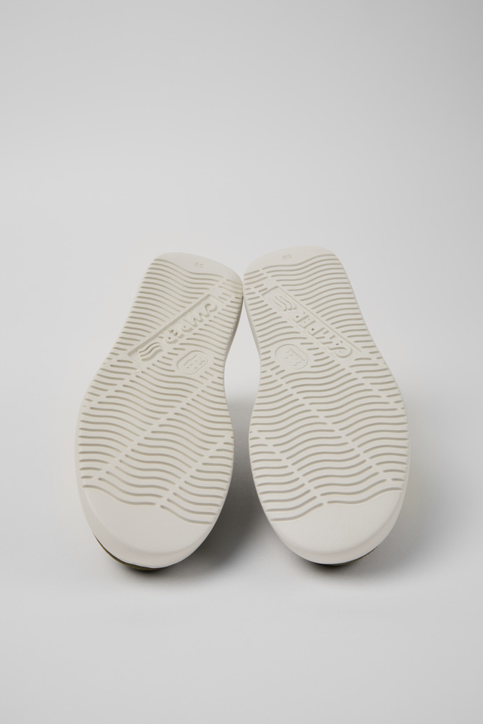 Camper Runner K21 Sorona® - Mehrfarbiger Damensneaker aus Recycling-PET und Nubukleder.