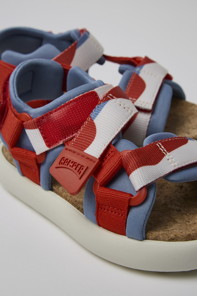 Camper Pelotas Flota - Mehrfarbige Textilsandalen