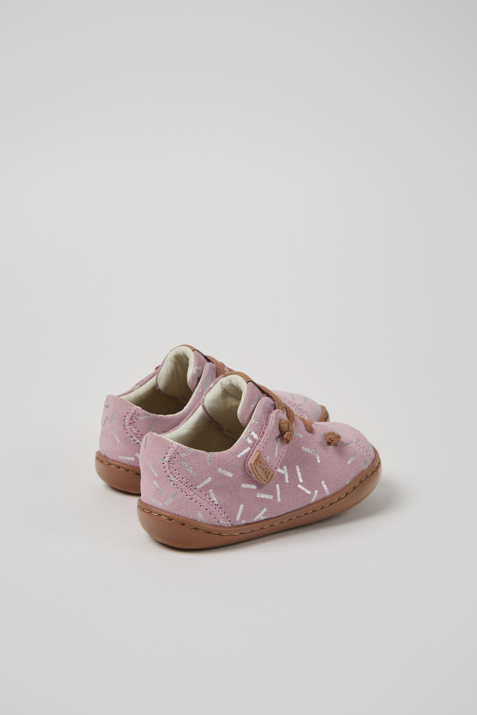 Camper Peu - Mehrfarbige Kinderschuhe aus Nubukleder.