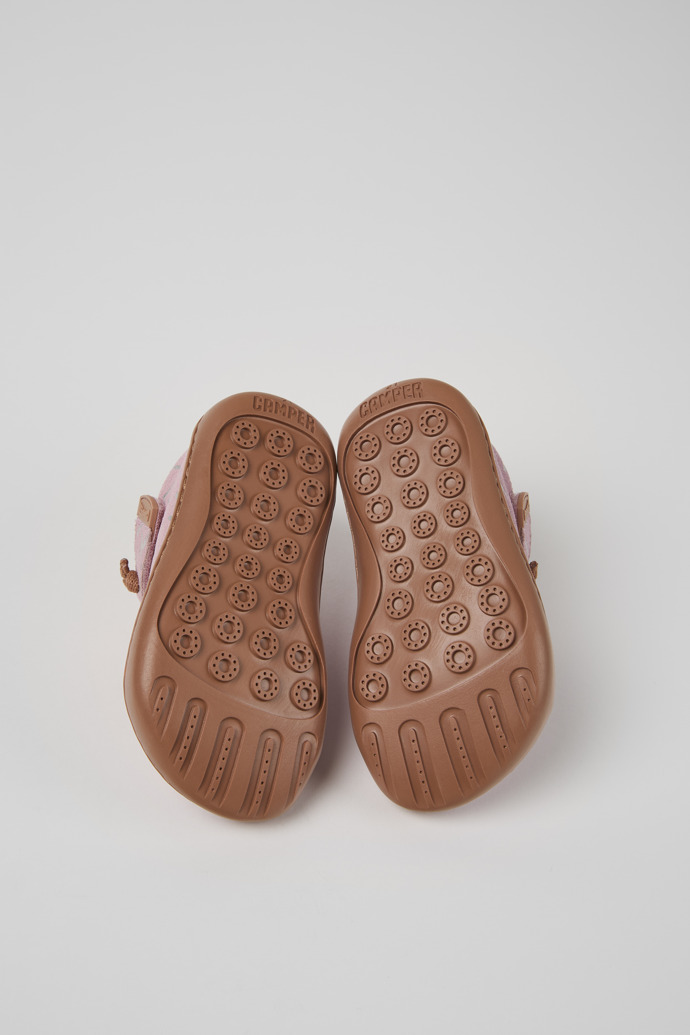 Camper Peu - Mehrfarbige Kinderschuhe aus Nubukleder.