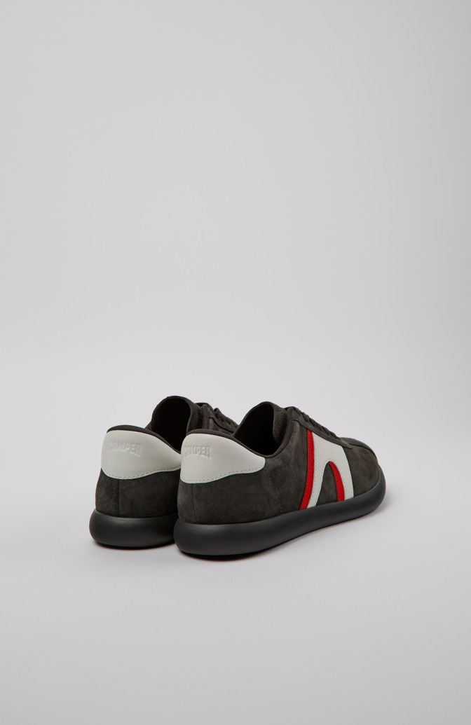Camper Pelotas Soller - Mehrfarbiger Herrensneaker aus Nubukleder und Leder.