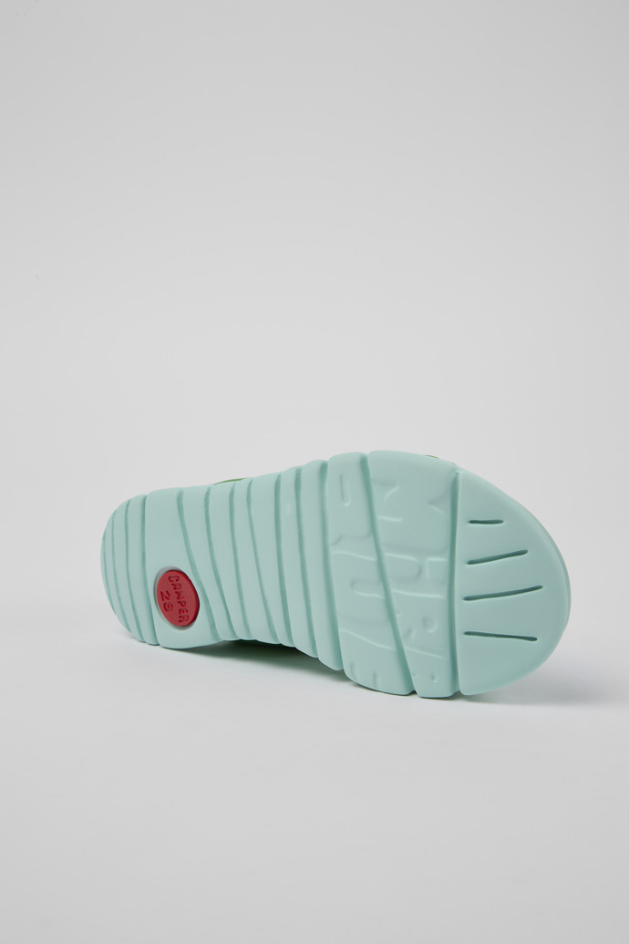 Camper Oruga - Grüne Textilsandalen