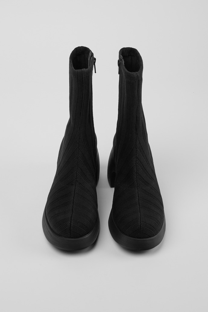 Camper Thelma TENCEL® - Schwarzer Damenstiefel aus TENCEL™-Lyocell