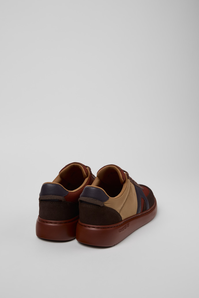 Camper Runner K21 - Mehrfarbiger Damensneaker aus Nubukleder und Textil