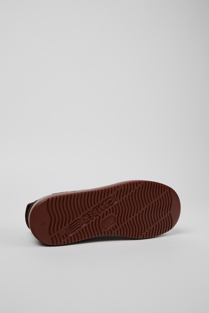 Camper Runner K21 - Mehrfarbiger Damensneaker aus Nubukleder und Textil