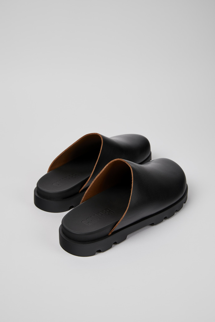 Camper Brutus Sandal - Schwarze Ledersandale für Herren.