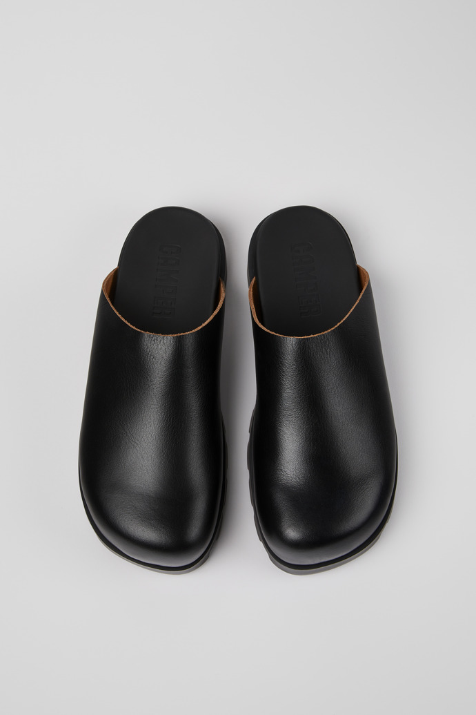 Camper Brutus Sandal - Schwarze Ledersandale für Herren.