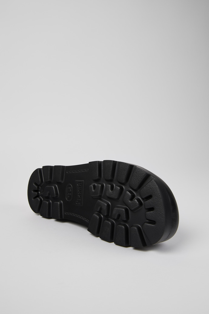 Camper Brutus Sandal - Schwarze Ledersandale für Herren.