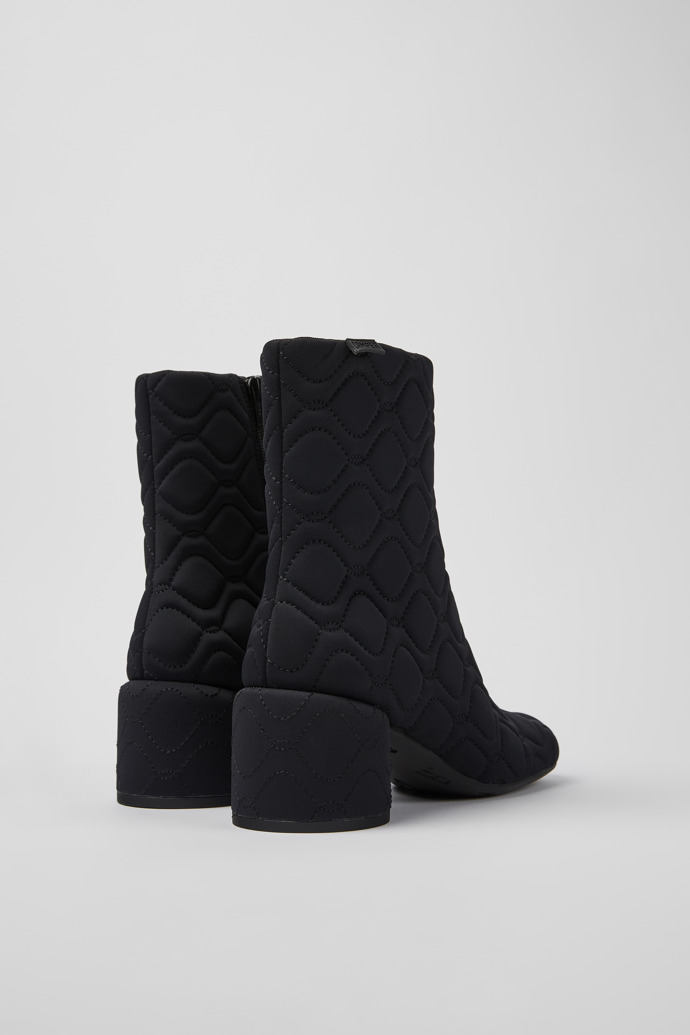 Camper Niki - Schwarzer Damenstiefel aus Textil