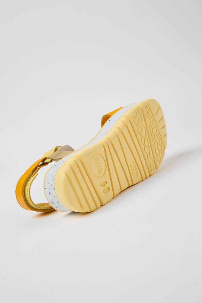 Camper Oruga Up - Bunte Damensandale aus Leder