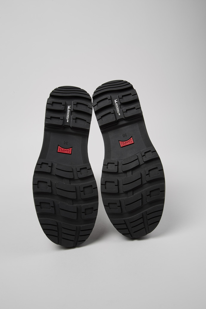 Camper Brutus Trek MICHELIN - Schwarzer Damenstiefel aus Nubukleder