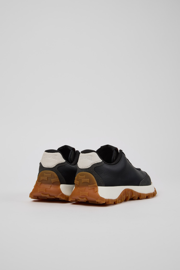 Camper Drift Trail - Mehrfarbige Kindersneaker aus Leder und Nubukleder.