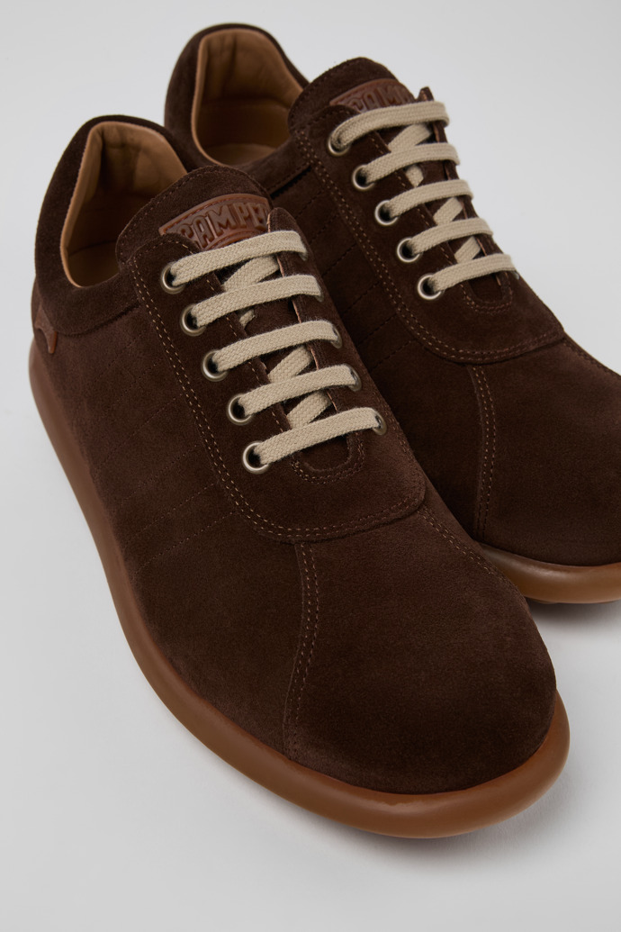 Camper Pelotas - Brauner Herrenschuh aus Nubukleder