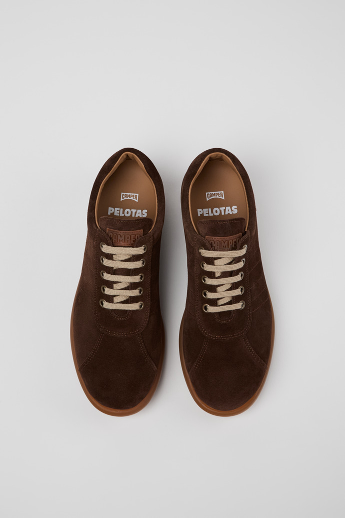 Camper Pelotas - Brauner Herrenschuh aus Nubukleder