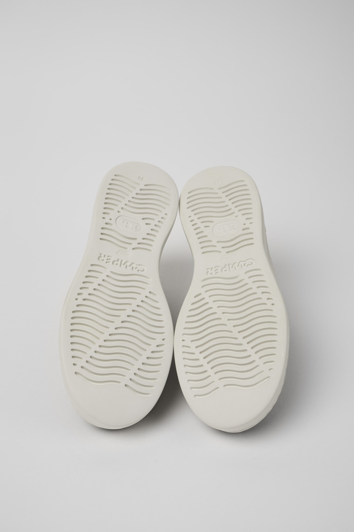 Camper Runner Up - Grauer Ledersneaker für Damen
